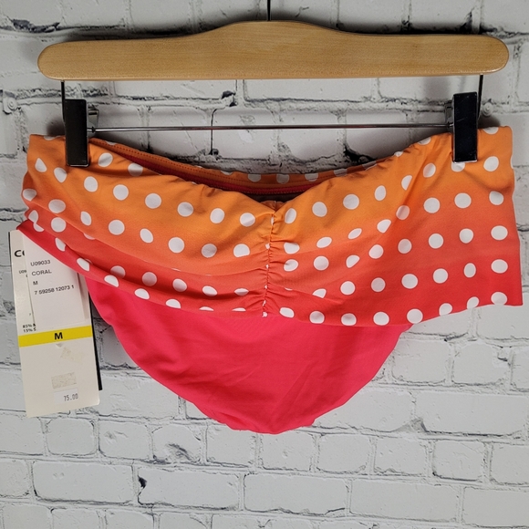 COCO REEF | Bahamas roll waist polkadot bikini swim bathing suit bottoms - Picture 3 of 13